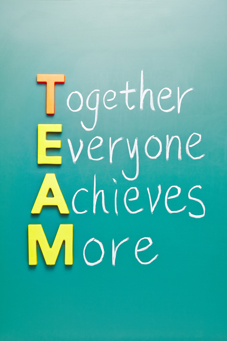 TEAM: Together, Everyone, Achieves, More